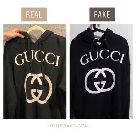 spot fake gucci hoodie|how to check gucci hoodie.